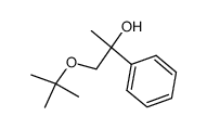 1-(tert-butoxy)-2-phenylpropan-2-ol结构式