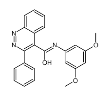 N-(3,5-dimethoxyphenyl)-3-phenylcinnoline-4-carboxamide Structure