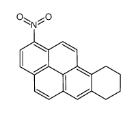 1-nitro-7,8,9,10-tetrahydrobenzo(a)pyrene structure