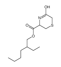 2-ethylhexyl 5-oxothiomorpholine-3-carboxylate结构式