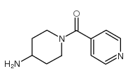 (4-amino-piperidin-1-yl)-pyridin-4-yl-methanone structure