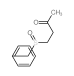 4-benzylsulfinylbutan-2-one结构式