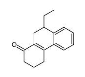 9-ethyl-3,4,9,10-tetrahydro-2H-phenanthren-1-one Structure