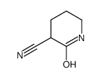 2-oxopiperidine-3-carbonitrile Structure