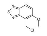 4-(chloromethyl)-5-methoxy-2,1,3-benzothiadiazole Structure