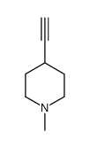 4-ethynyl-1-methylpiperidine结构式