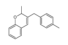 2-methyl-3-[(4-methylphenyl)methyl]-2H-chromene结构式
