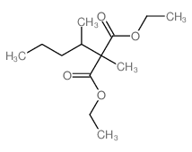 diethyl 2-methyl-2-pentan-2-yl-propanedioate结构式