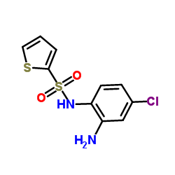 N-(2-Amino-4-chlorophenyl)-2-thiophenesulfonamide Structure