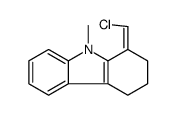 1-(chloromethylidene)-9-methyl-3,4-dihydro-2H-carbazole结构式