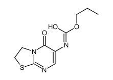 propyl N-(5-oxo-2,3-dihydro-[1,3]thiazolo[3,2-a]pyrimidin-6-yl)carbamate结构式