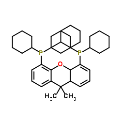 4,5-双(二环己基膦)-二苯并吡喃衍生物结构式