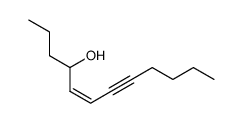 cis-5-Dodecen-7-yn-4-ol结构式