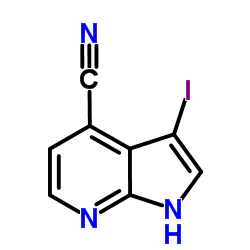 3-Iodo-1H-pyrrolo[2,3-b]pyridine-4-carbonitrile picture