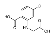 2-(carboxymethylamino)-4-chlorobenzoic acid structure