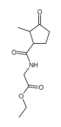 Dihydrosarkomycin-glycinaethylester Structure