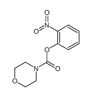 morpholine-4-carboxylic acid 2-nitro-phenyl ester Structure