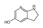 1H-Pyrrolo[2,3-b]pyridin-5-ol,2,3-dihydro-(6CI) Structure