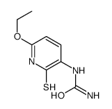 (6CI)-(6-乙氧基-2-疏基-3-吡啶)-脲结构式