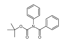 tert-butyl N-benzoyl-N-phenylcarbamate Structure