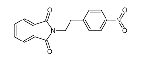 N-(2-(4-nitrophenyl)ethyl)phthalimide Structure