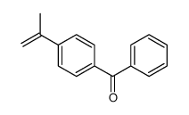 phenyl-(4-prop-1-en-2-ylphenyl)methanone Structure