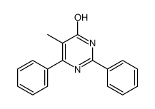 5-methyl-2,6-diphenyl-1H-pyrimidin-4-one结构式