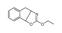 4H-Indeno[2,1-d]oxazole,2-ethoxy-3a,8b-dihydro-,(3aR,8bS)-rel-(9CI) Structure