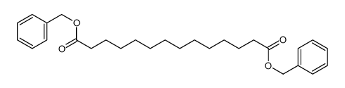 dibenzyl tetradecanedioate Structure