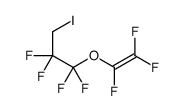 1,1,2,2-tetrafluoro-3-iodo-1-(1,2,2-trifluoroethenoxy)propane Structure