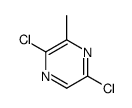 3,6-Dichloro-5-methylpyrazine Structure
