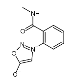3-[2-(N-Methylcarbamoyl)phenyl]sydnone结构式