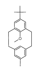 5-tert-butyl-13-methyl-8-methoxy<2.2>metacyclophane Structure