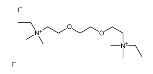 ethyl-[2-[2-[2-(ethyl-dimethyl-ammonio)ethoxy]ethoxy]ethyl]-dimethyl-azanium diiodide picture