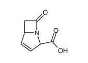 1-Azabicyclo[3.2.0]hept-3-ene-2-carboxylicacid,7-oxo-,(2S-cis)-(9CI) Structure