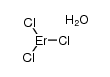 erbium(III) chloride hydrate Structure