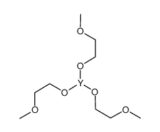 yttrium 2-methoxyethoxide structure