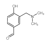 3-[(Dimethylamino)methyl]-4-hydroxybenzaldehyde Structure