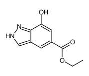 ethyl 7-hydroxy-1H-indazole-5-carboxylate Structure