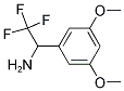1-(3,5-DIMETHOXYPHENYL)-2,2,2-TRIFLUOROETHYLAMINE结构式