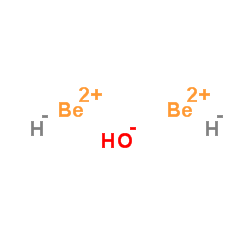 diberyllium hydride hydroxide Structure