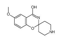 6-Methoxyspiro[1,3-benzoxazine-2,4'-piperidin]-4(3H)-one结构式