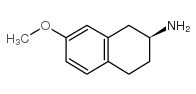 (S)-2-Amino-1,2,3,4-tetrahydro-7-methoxynaphthalene Structure