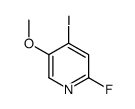 2-Fluoro-4-iodo-5-methoxypyridine结构式