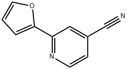 2-(Furan-2-Yl)Pyridine-4-Carbonitrile Structure