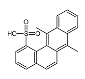 7,12-dimethylbenzo[a]anthracene-1-sulfonic acid结构式