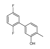 5-(2,5-difluorophenyl)-2-methylphenol结构式