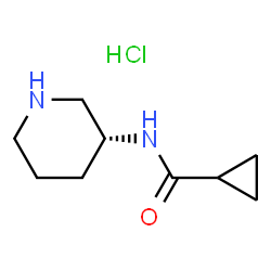 (R)-N-(Piperidin-3-yl)cyclopropanecarboxamide hydrochloride picture