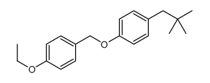 1-(2,2-dimethylpropyl)-4-[(4-ethoxyphenyl)methoxy]benzene Structure