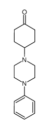 4-(4-phenylpiperazin-1-yl)cyclohexan-1-one Structure